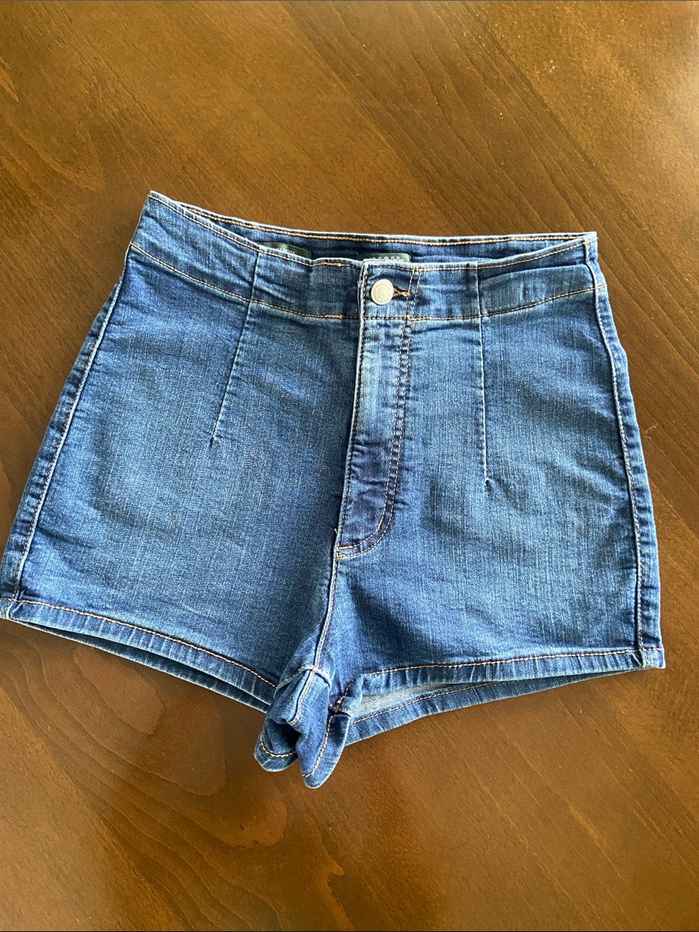 Wild Fable high-rise denim shorts, size 8